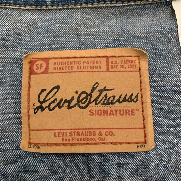 Levi’s denim jacket - long - size large - Picture 6 of 9